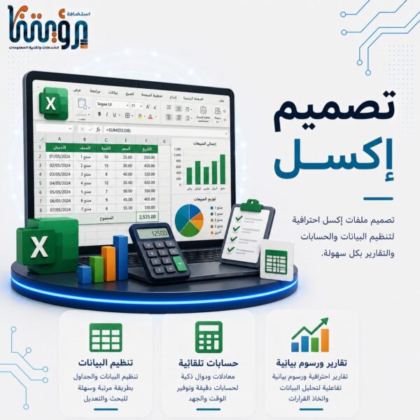 تصميم إكسل
