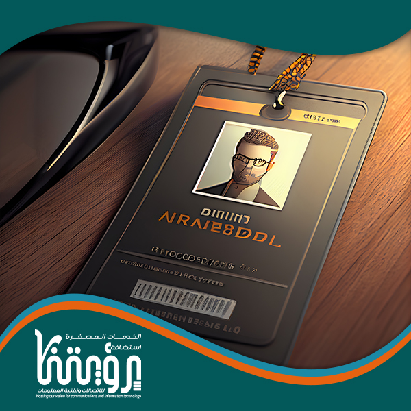 تصميم بطاقة موظف